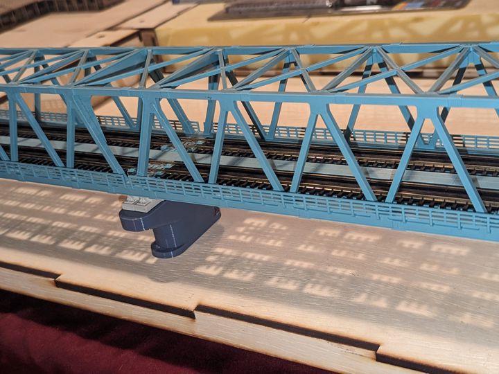 3D printable bridge pier n scale STL file