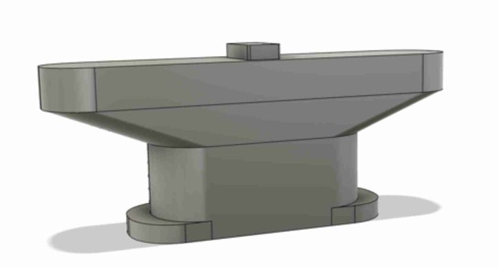3D printable bridge pier n scale STL file - Click Image to Close