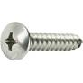 #0 x 3/8" Phillips Stainless Steel Screws Qty 50